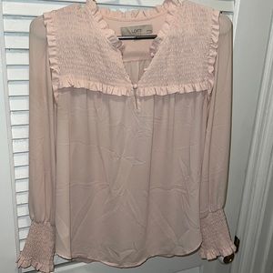 Pink blouse